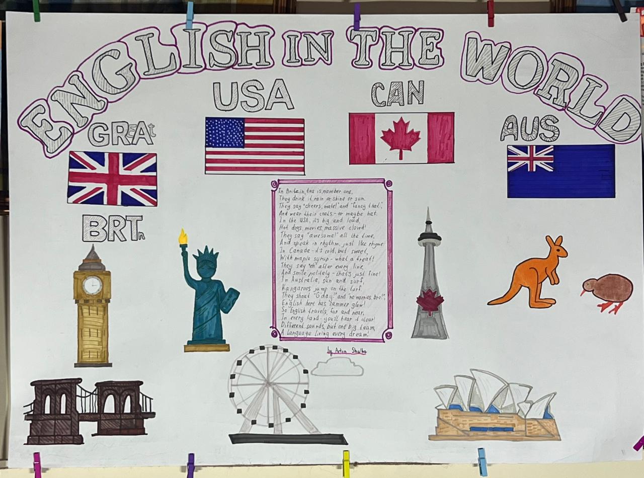 Увага! Конкурс у нашому facebook! English takes over our college! 🇬🇧