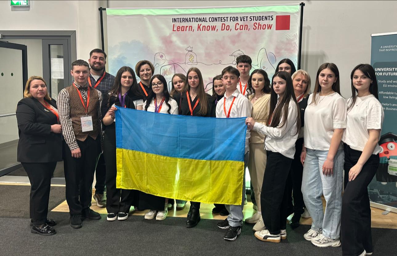 Команда ЛПКСОП на відкритті конкурсу Erasmus+ у Ризі
