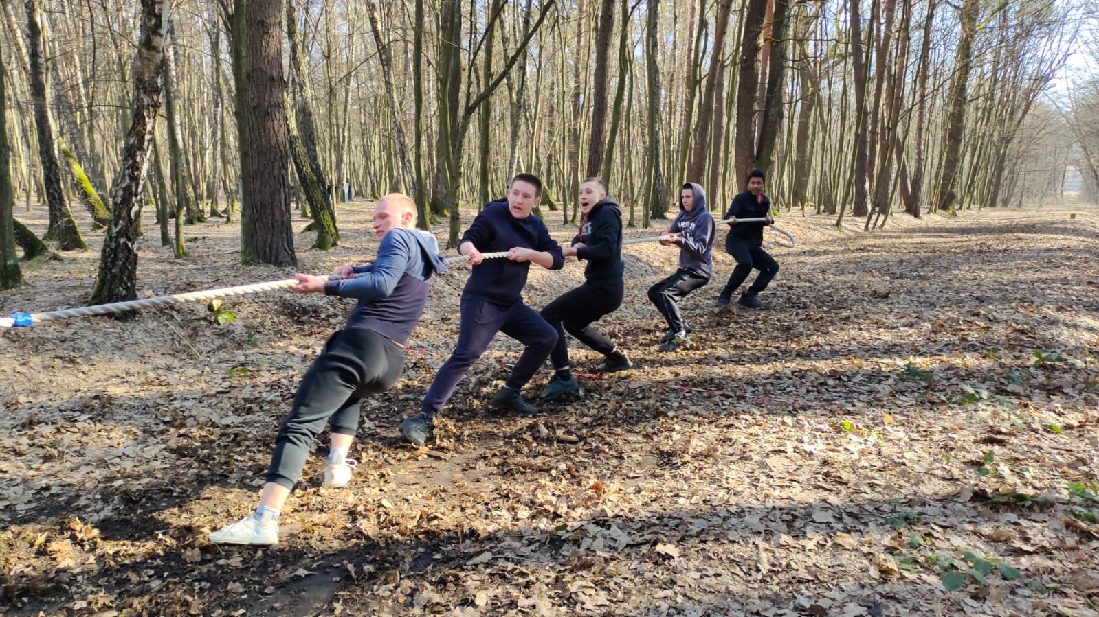 Студенти ЛПКСОП взяли участь у тереновій грі пам'яті Шухевича