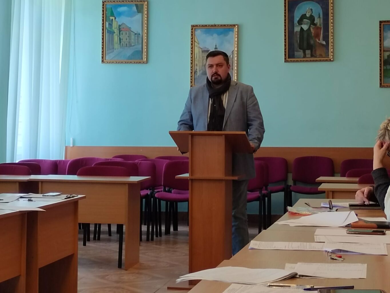 Засідання атестаційної комісії у Львівському професійному коледжі сфери обслуговування та поліграфії